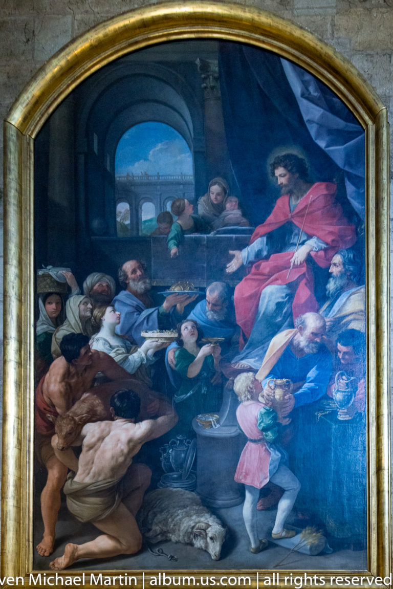 Nicolas Loir’s 1650 May painting of Saint Paul blinding Bar-Jesus and converting the proconsul Sergius in Notre-Dame de Paris.