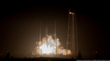 Antares Rocket Launch October 17 2016 by Steven Michael Martin of album.us.com