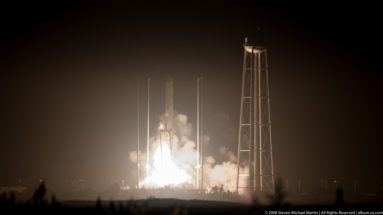 Antares Rocket Launch October 17 2016 by Steven Michael Martin of album.us.com