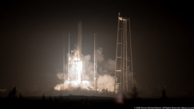 Antares Rocket Launch October 17 2016 by Steven Michael Martin of album.us.com