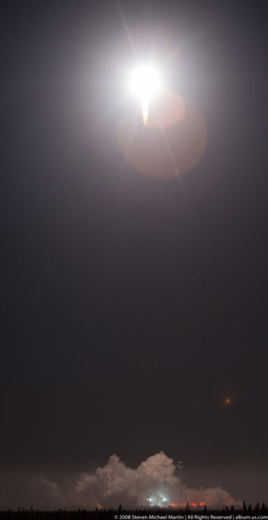 Antares Rocket Launch October 17 2016 by Steven Michael Martin of album.us.com