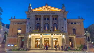 Exterior of Nationaltheatret (National Theatre) by Steven Michael Martin