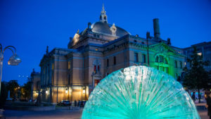Fountain at Nationaltheatret (National Theatre) by Steven Michael Martin