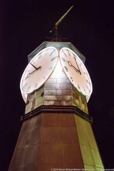 Lighthouse at Aker Brygge Marina by Steven Michael Martin