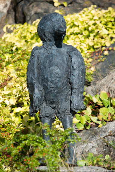 Sculpture at Akershus slott og festning (Castle and Fortress) by Steven Michael Martin