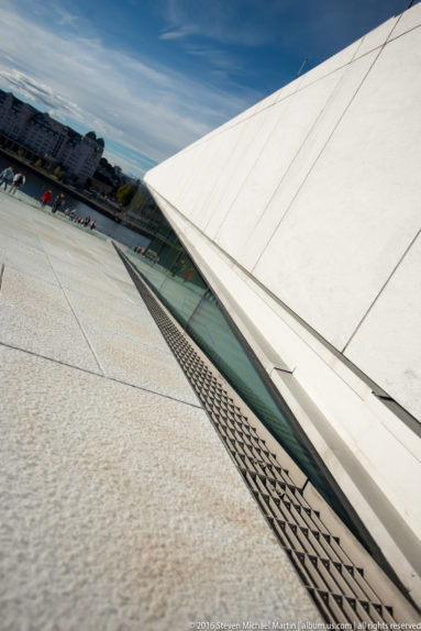 Exterior of Operahuset (Oslo Opera House) by Steven Michael Martin