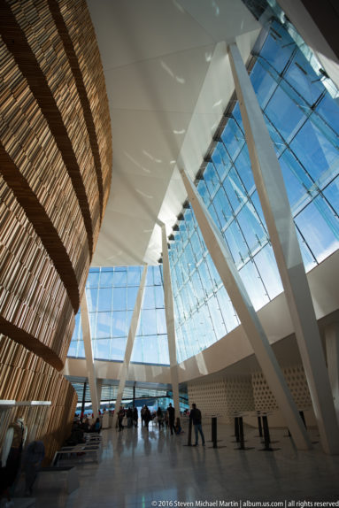 Interior of Operahuset (Oslo Opera House) by Steven Michael Martin