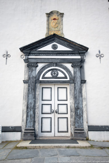 Church Door in Roros by Steven Michael Martin