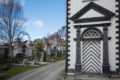 Cemetery in Roros by Steven Michael Martin