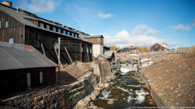 Waterfall in Røa and Glåma Rivers in Roros by Steven Michael Martin