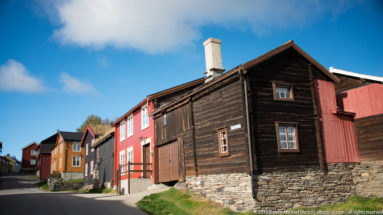 Traditional Roros buildings by Steven Michael Martin