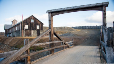 Bridge over Røa and Glåma Rivers in Roros by Steven Michael Martin