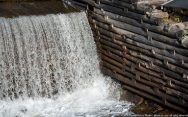 Waterfall in Røa and Glåma Rivers in Roros by Steven Michael Martin