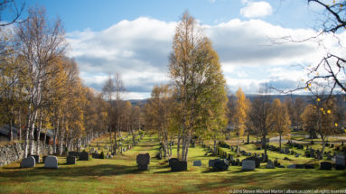 Cemetery in Roros by Steven Michael Martin