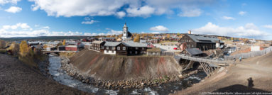 City view of Roros by Steven Michael Martin