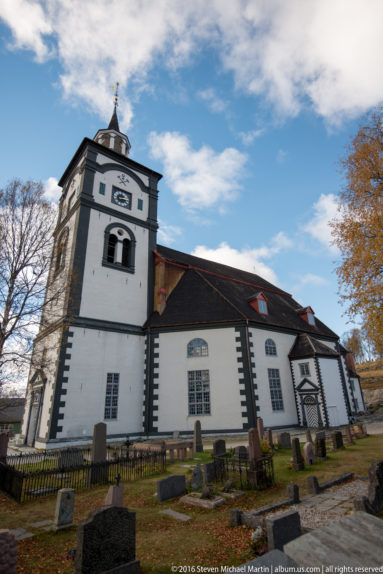 Roros Church by Steven Michael Martin