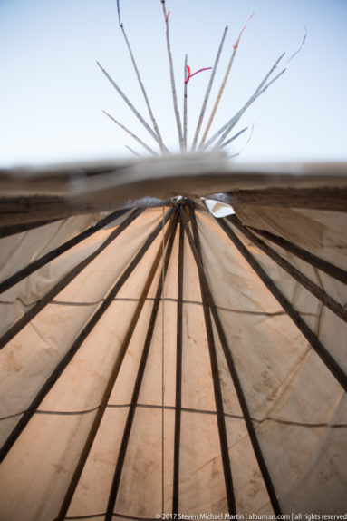 Teepee on National Mall