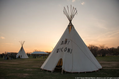 Teepee on National Mall