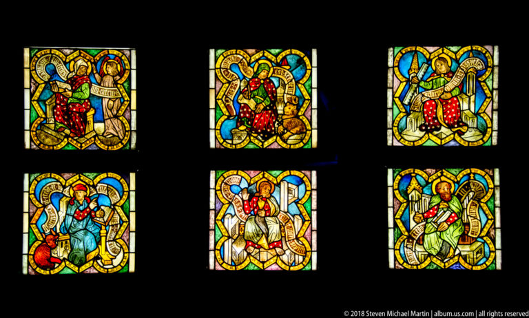 Malbork Castle 14th Century Stained Glass