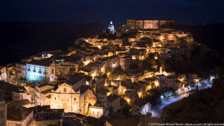 Ragusa at Night