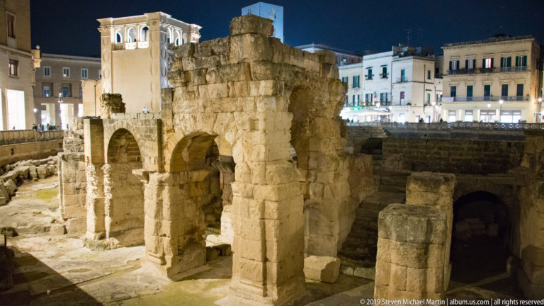Lecce at Night