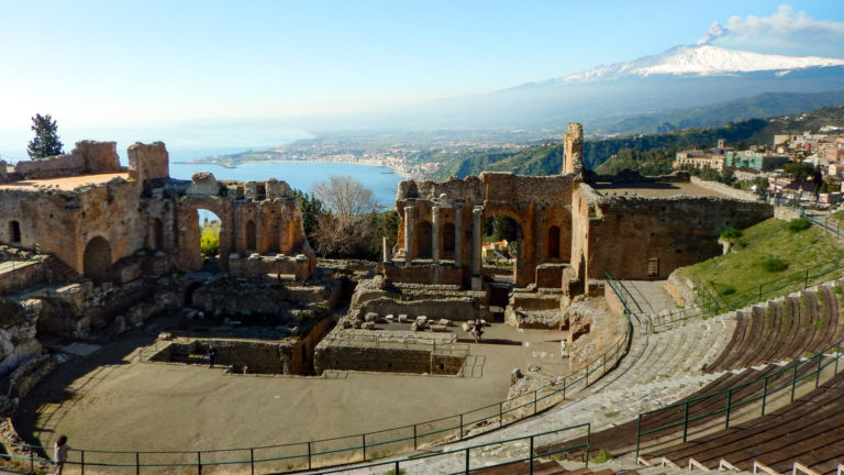 Taormina and Mount Etna