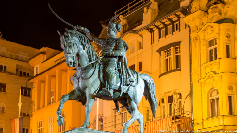 Zagreb at Night