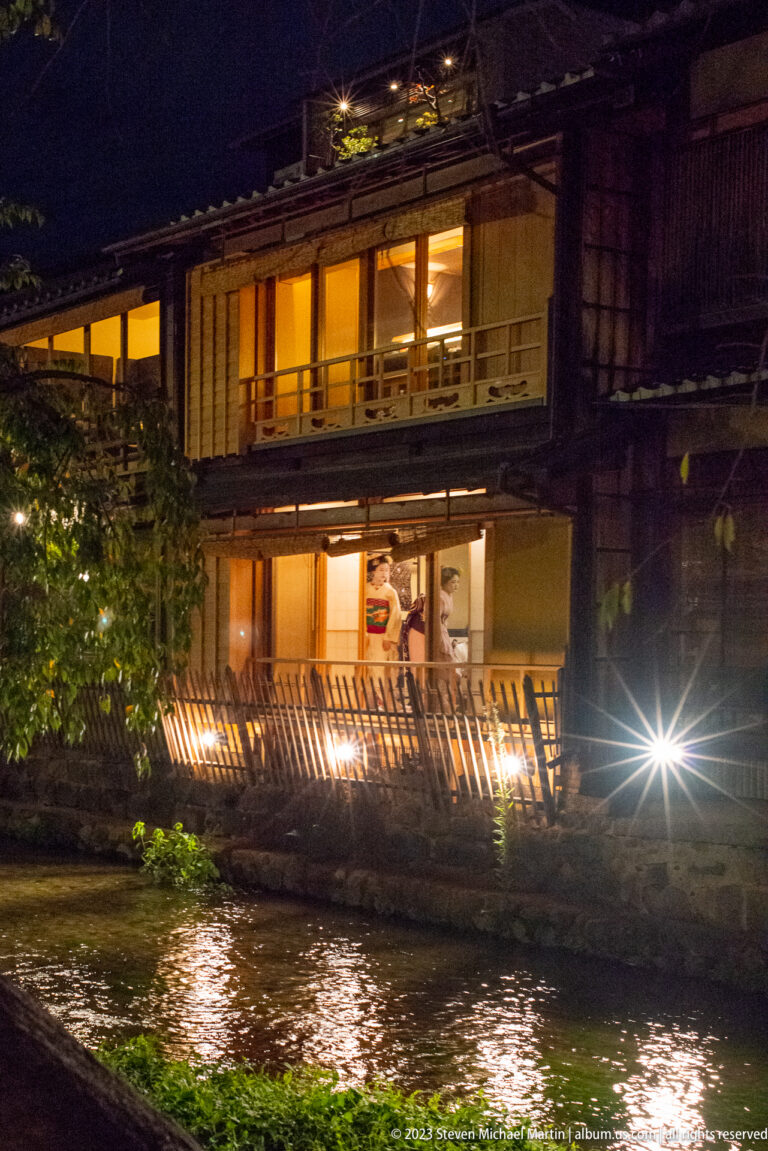 Historic riverside dining house shown at night with the principal architectural, landscape, or street details visible in the composition.