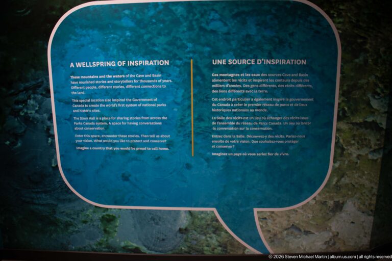 A blue “A Wellspring of Inspiration” panel overlays a photograph of spring water.