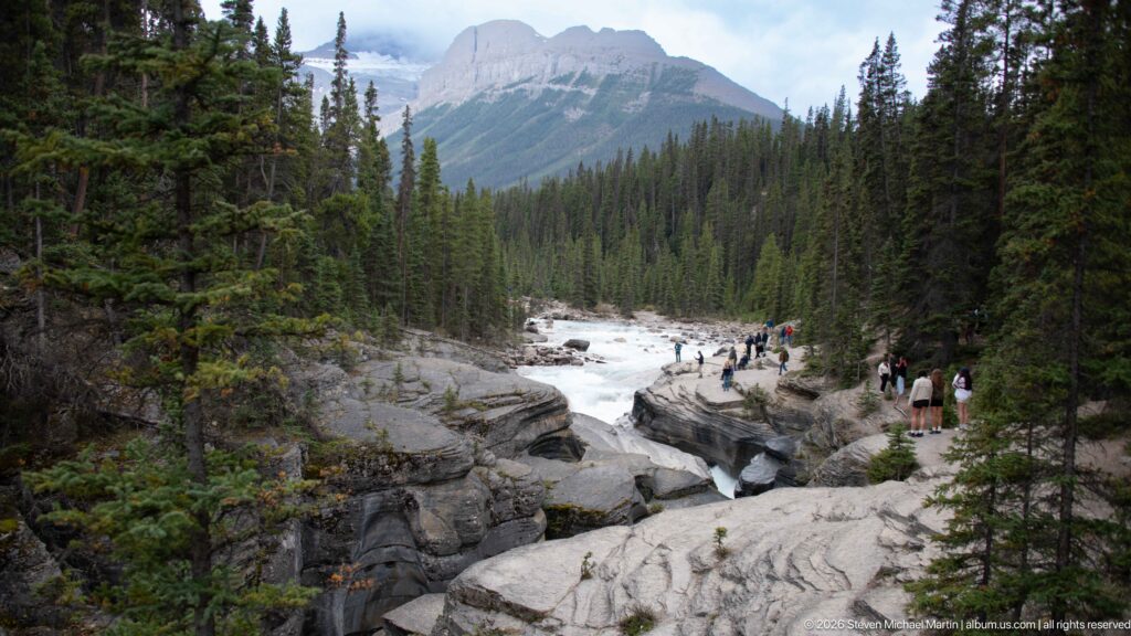 Jasper Icefield Mistaya Canyon